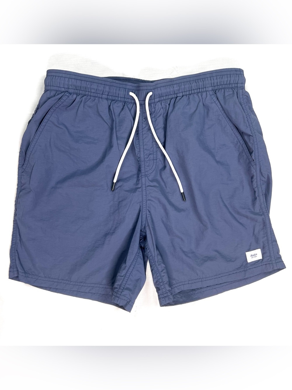 Katin Poolside Volley Men’s Stonewash Size Medium Color Shadow Blue